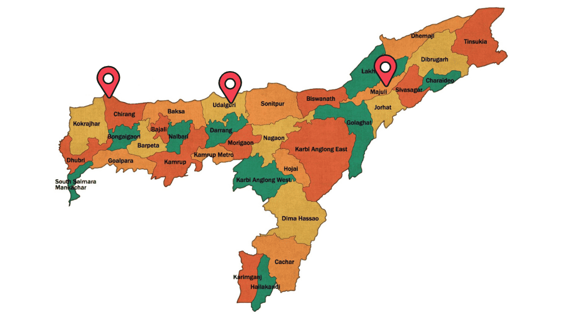 Balyasora-schools map
