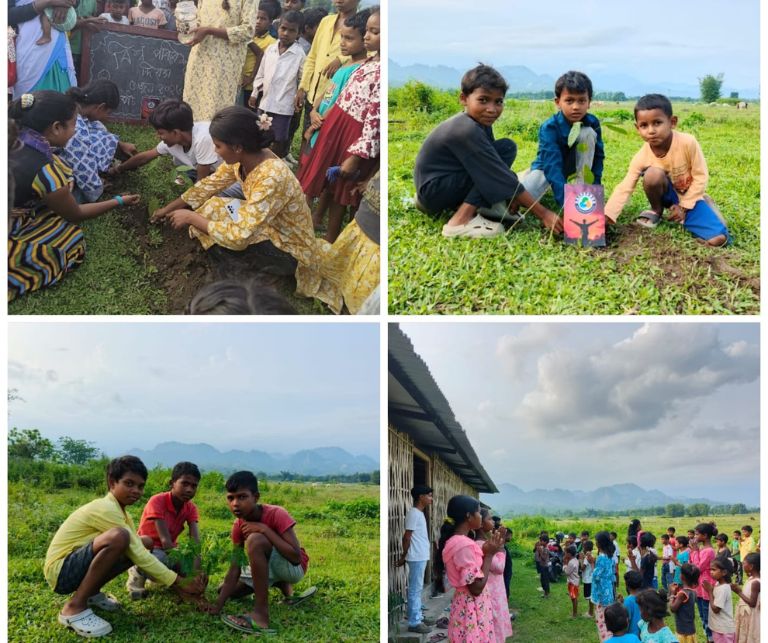 Celebrating World Environment Day at Balyasora Foundation School, Udalguri