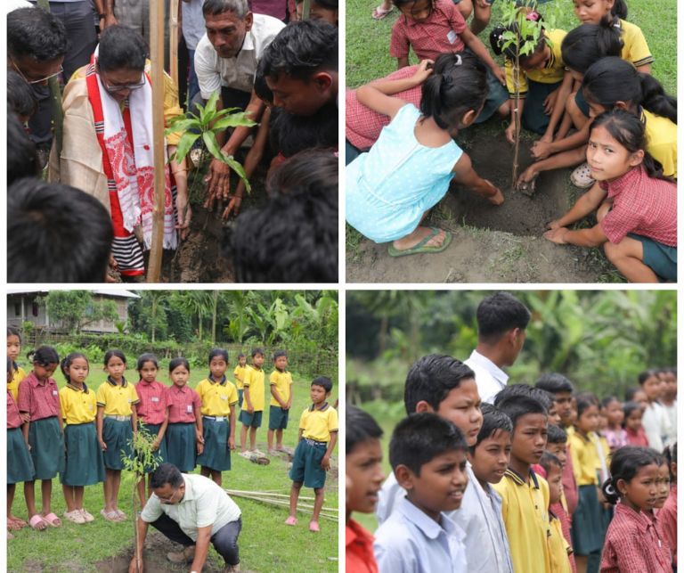 World Environment Day was celebrated with great enthusiasm at Balyasora Foundation School